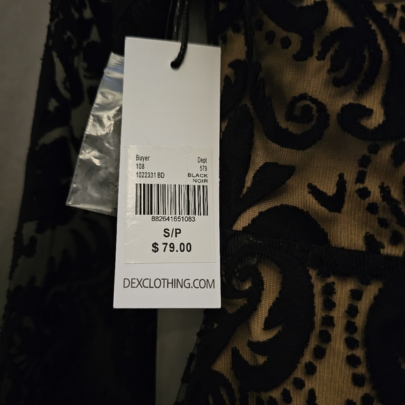 Open Back Lace Cut Dress - Picture 3 of 3